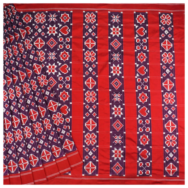 Multicoloured Silk Patola Saree