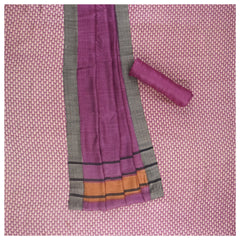 Wine Pashmina Dress Material