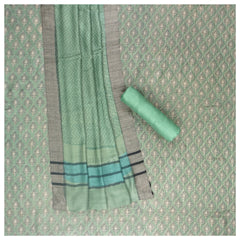 Green Pashmina Dress Material