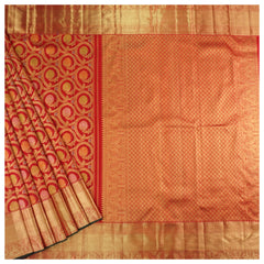 Red Silk Kanjeevaram Saree