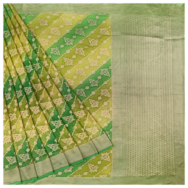 Multicoloured Georgette Banarasi Saree
