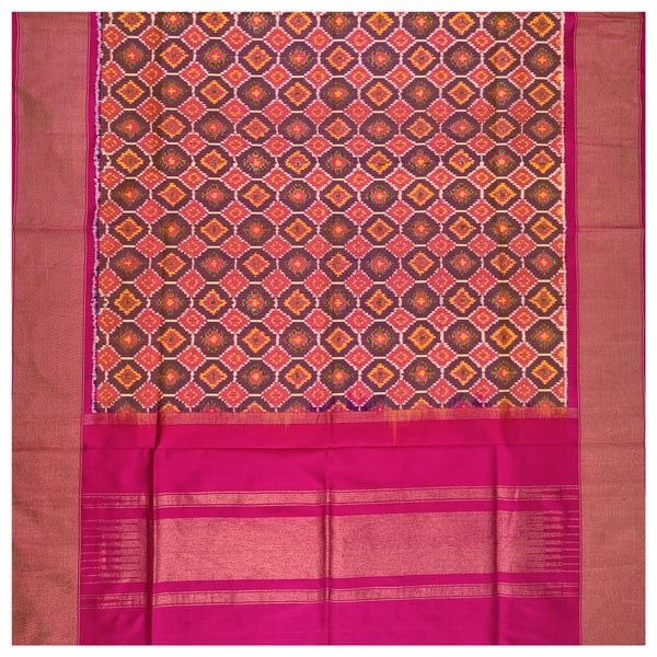 Pink Silk Dupatta
