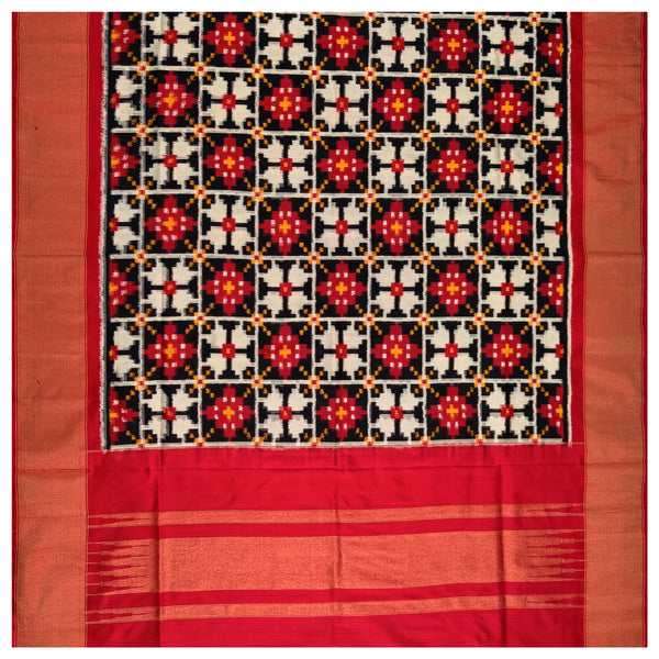 Multicoloured Silk Dupatta