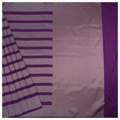 Purple Art Silk Banarasi Saree