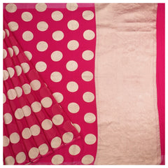 Pink Georgette Banarasi Saree