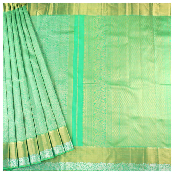 Green Silk Kanjeevaram Saree