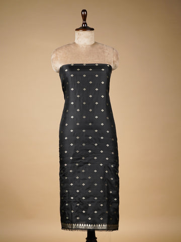 Black Silk Dress Material