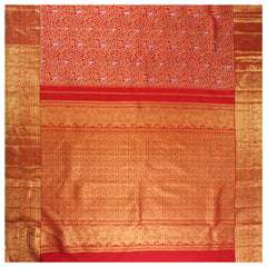 Red Silk Kanjeevaram Saree