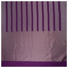 Purple Art Silk Banarasi Saree