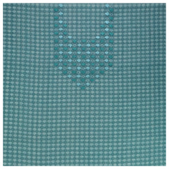 Blue Chanderi Dress Material