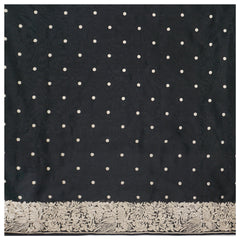 Black Organza Dress Material