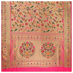 Gold Art Silk Paithani Saree