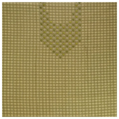 Green Chanderi Dress Material