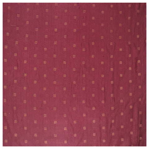 Wine Tussar Dress Material