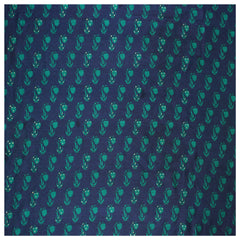 Blue Tussar Dress Material