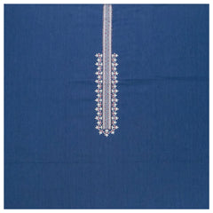 Blue Handloom Cotton Dress Material