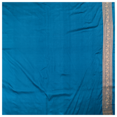 Blue Art Silk Banarasi Saree