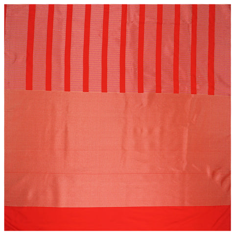 Red Art Silk Banarasi Saree