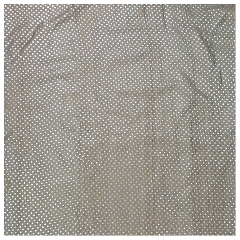 Grey Tussar Printed Saree