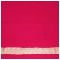 Pink Georgette Banarasi Saree