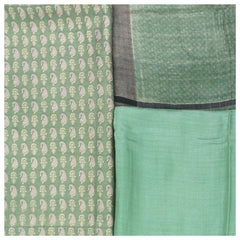 Green Pashmina Dress Material