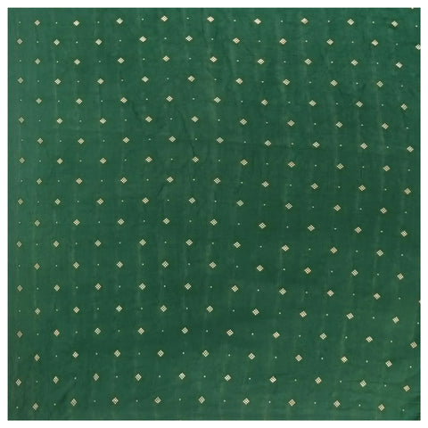Green Crepe Printed Saree
