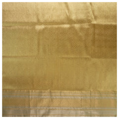 Cream Kora Kanjeevaram Saree