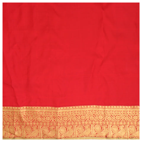 Red Silk Kanjeevaram Saree