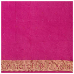 Pink Georgette Bandhani Saree