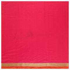 Pink Art Silk Banarasi Saree