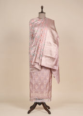 Pink Silk Dress Material