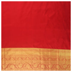 Red Silk Kanjeevaram Saree