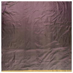 Purple Crepe Silk Kanjeevaram Saree