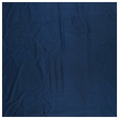 Blue Crepe Satin Printed Saree
