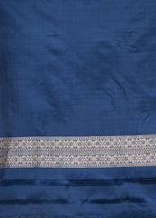 Blue Silk Dress Material