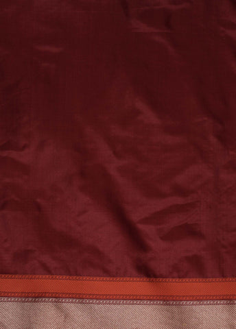 Red Silk Banarasi Saree