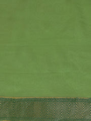 Green Georgette Banarasi Saree