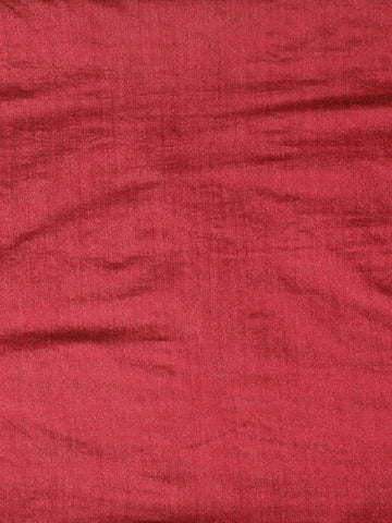 Red Tussar Dress Material