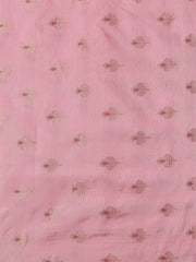 Pink Kora Banarasi Saree