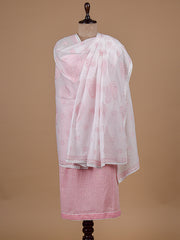 Pink Cotton Dress Material