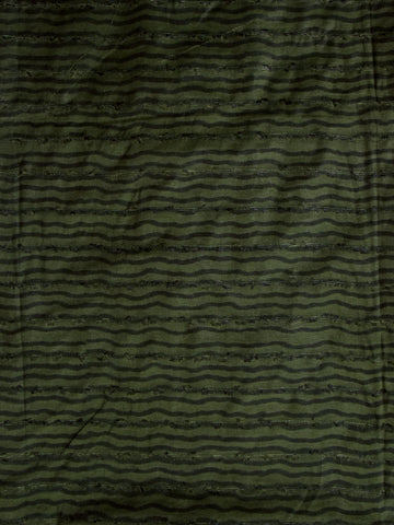 Green Cotton Tussar Printed Saree