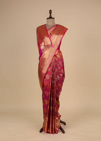 Red Silk Kanjeevaram Saree