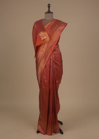 Red Silk Kanjeevaram Saree