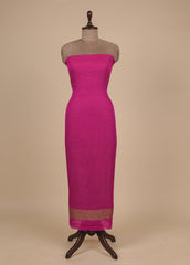 Pink Georgette Dress Material