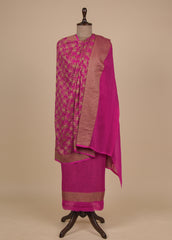 Pink Georgette Dress Material