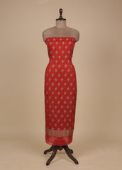 Red Georgette Dress Material