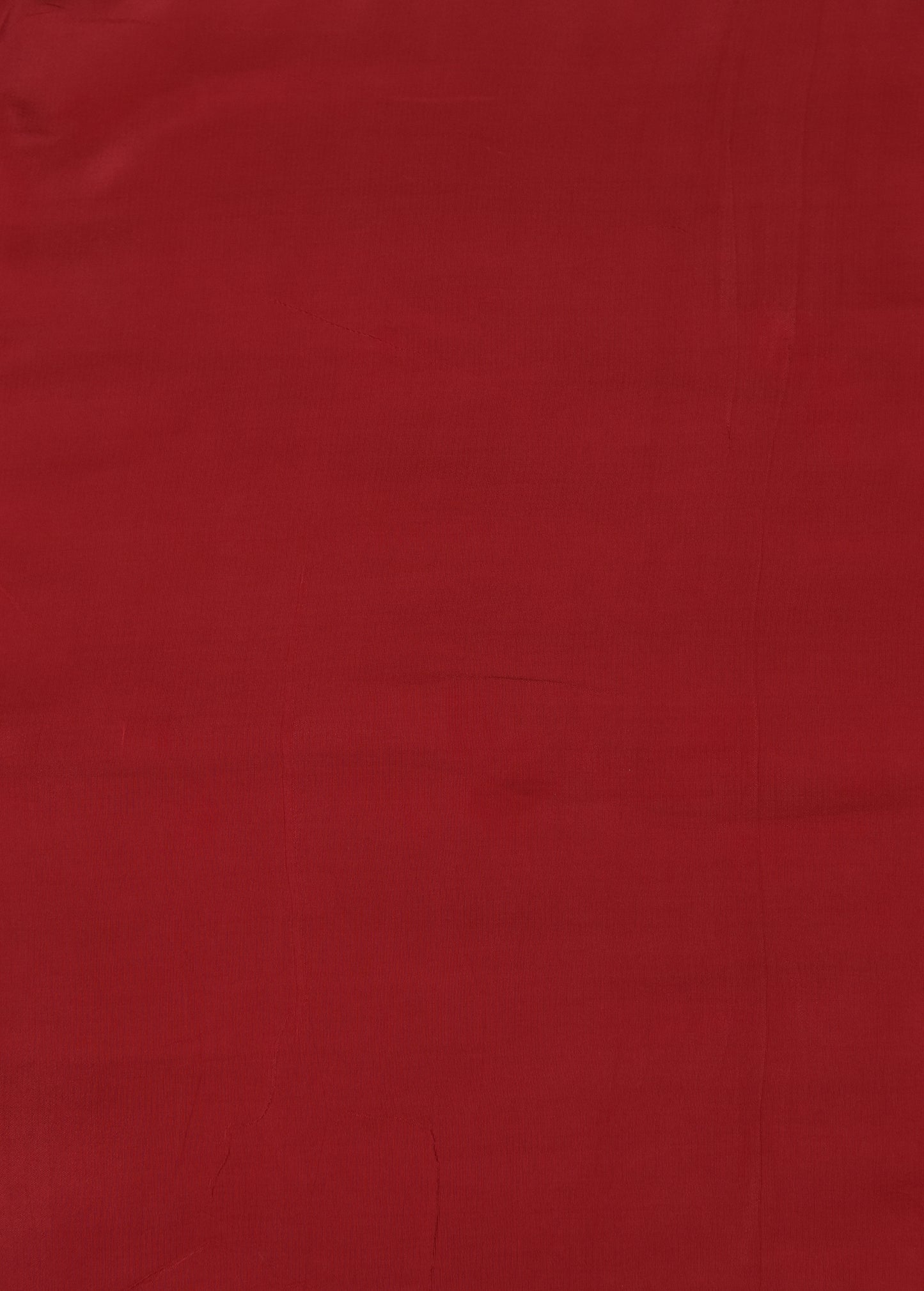 Red Crepe Dress Material