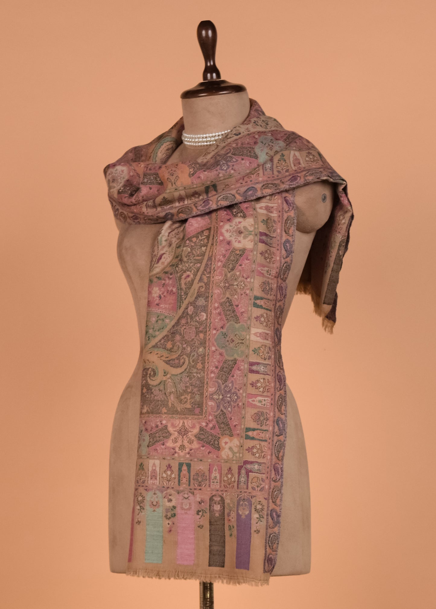 Multicoloured Pashmina Shawl