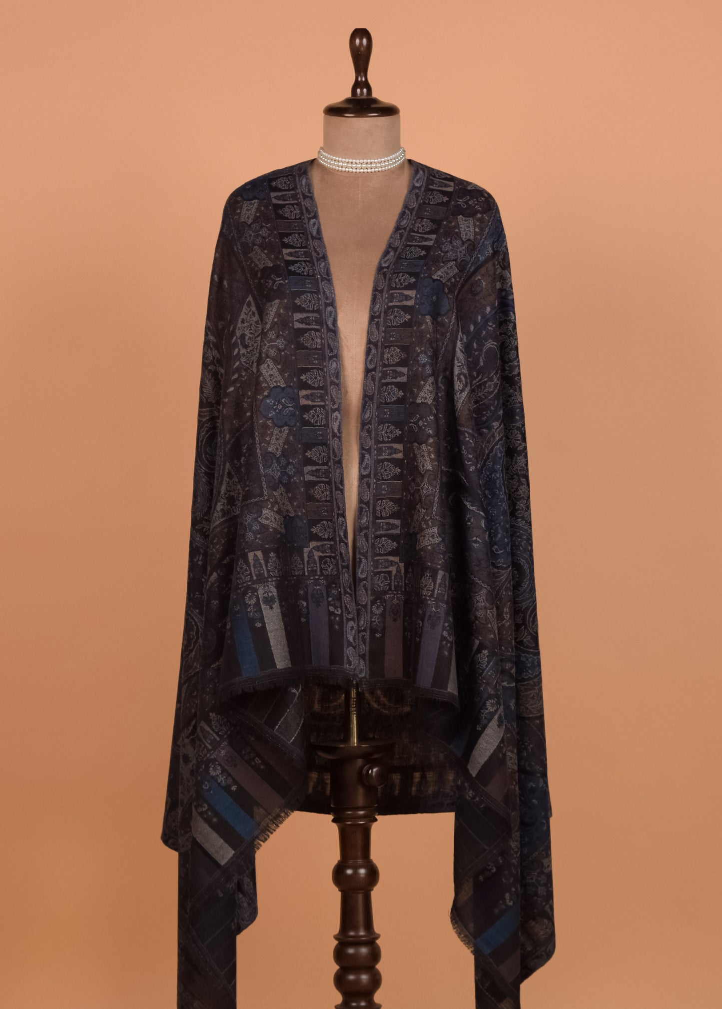 Black Pashmina Shawl