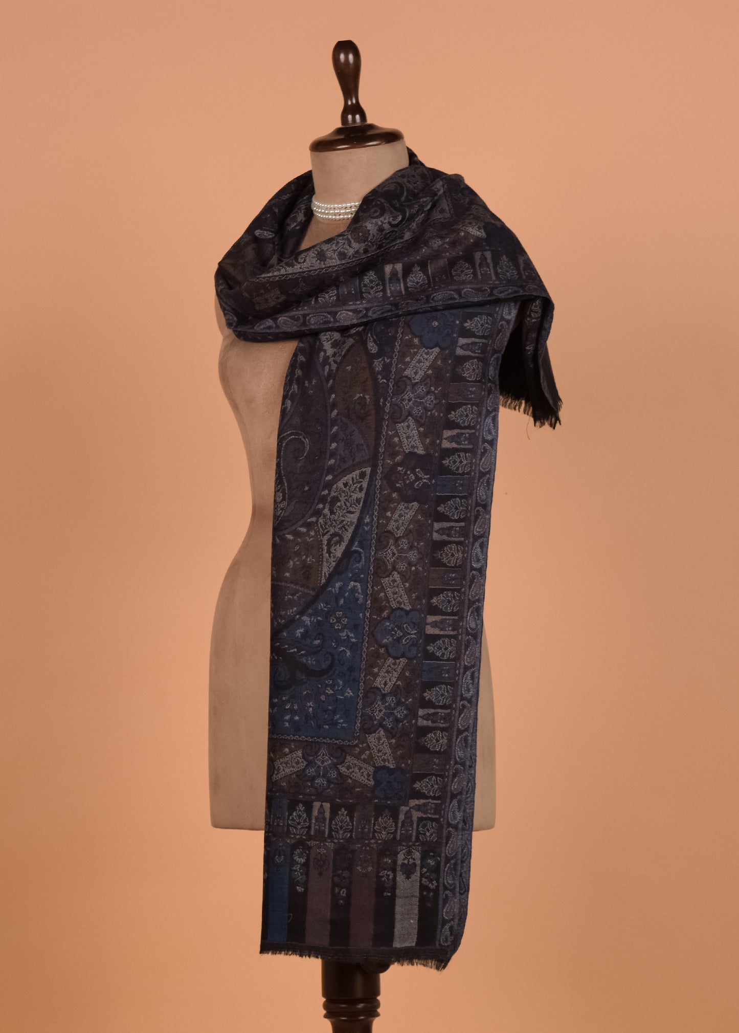 Black Pashmina Shawl